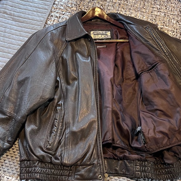 Wilson Leather Pelle Studio XL Leather Jacket with Thinsulate Liner - Picture 4 of 8